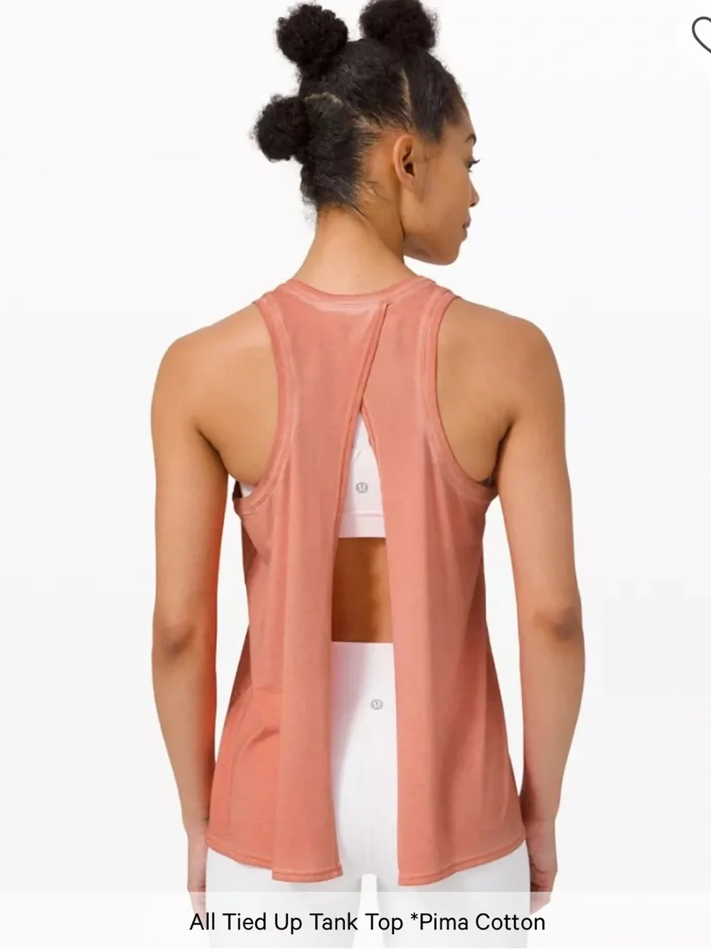 Lululemon All Tied Up Tank Top Pima Cotton
